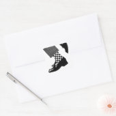 スクーター用のスカ足 スクエアシール (封筒)