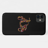 スクーター花の模様 Case-Mate iPhoneケース (裏面(横))