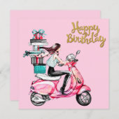 スクーター運のプレゼント (正面/裏面)