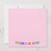 スクーター運のプレゼント (裏面)