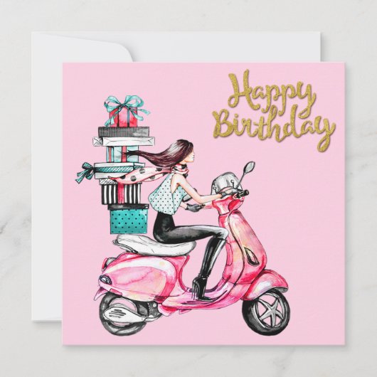 スクーター運のプレゼント (正面)