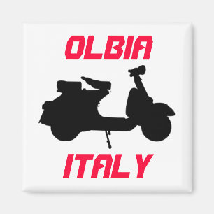 スクーター、オルビア、イタリア マグネット