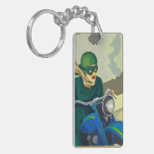 スクーター・ガール キーホルダー (正面左)