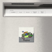 スクーター、サイドカー、名前の追加 マグネット (インサイチュ (食洗機))