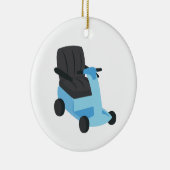 スクーター セラミックオーナメント (右)