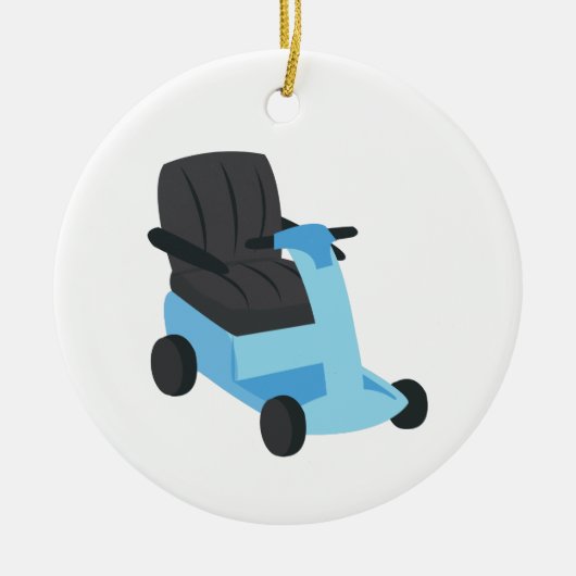 スクーター セラミックオーナメント (正面)