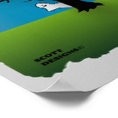 スクーター・ハロウィーンポスター ポスター (角)