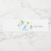 スクーター、バイク、スケートボード、乗り越える ペットボトルラベル (シングルラベル)