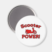 スクーター・パワー！ マグネット (正面/裏面)