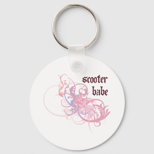 スクーター・ベイブ キーホルダー (正面)