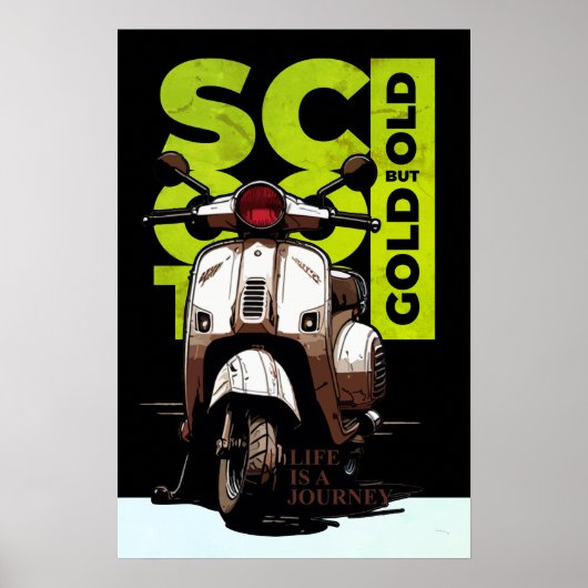 スクーター ポスター (正面)