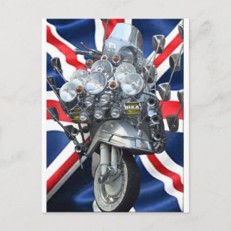 スクーター ポストカード