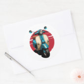 スクーター ラウンドシール (封筒)