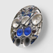 スクーター ラウンド壁時計 (傾斜)