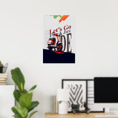 スクーター・レッツ・ゴー ポスター (ホームオフィス)