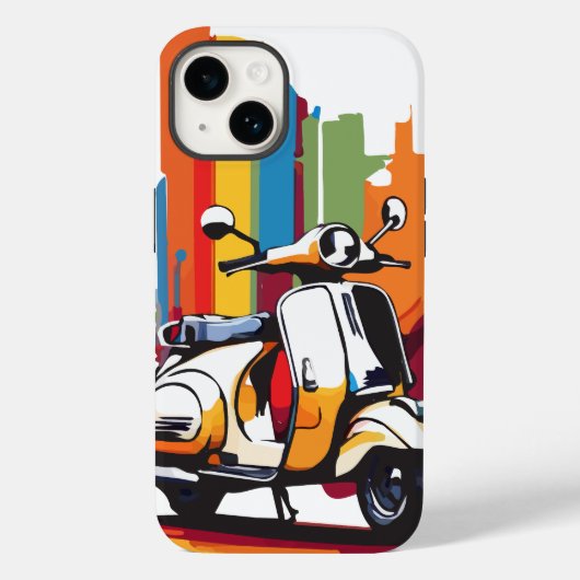 スクーター Case-Mate iPhoneケース (裏面)