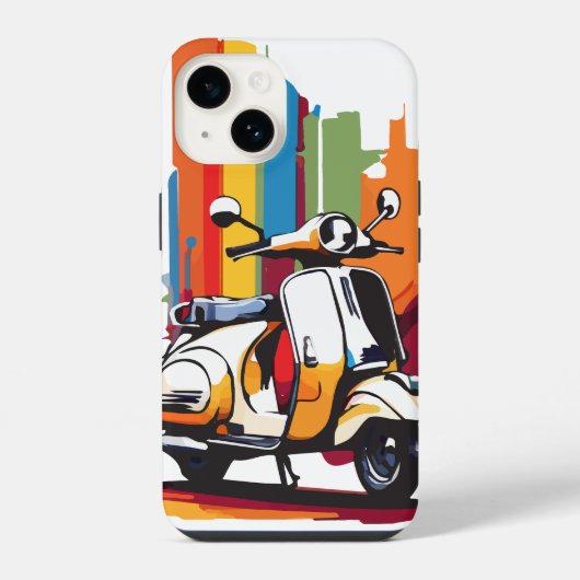スクーター iPhoneケース (裏面)