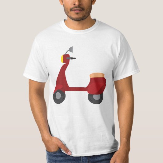 スクーター Tシャツ (正面)