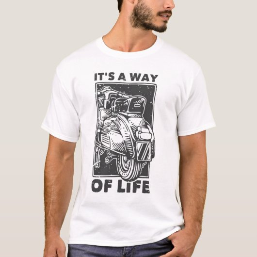 スクーター Tシャツ (正面)