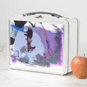 スクートにレース – スタントスクーター メタルランチボックス (インサイチュ)