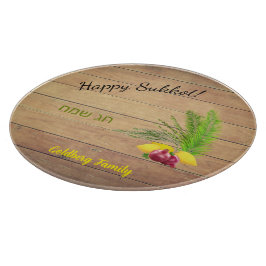 スクートLulavオン木効果ガラスキャンドルホルダー カッティングボード