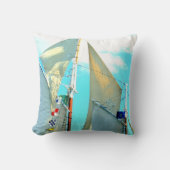 スクーナー帆枕 クッション (正面)