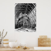 スクーナー建築 ポスター (キッチン)