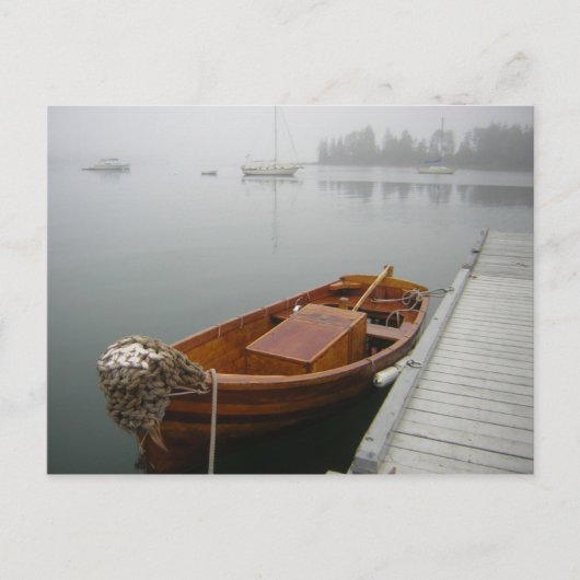 スクーナー船のはがき – 1 ポストカード (正面)