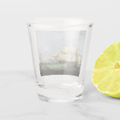 スクーナー船ハリエット1900年代 ショットグラス (裏面)