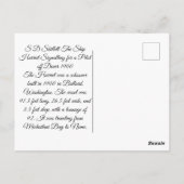 スクーナー船ハリエット1900年代 ポストカード (裏面)