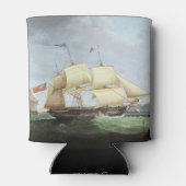 スクーナー船ハリエット1900 缶クーラー (裏面)