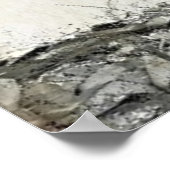 スクーナー語 – ヴィンテージアート ポスター (角)