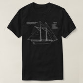 スクーナー1894 2 Tシャツ (デザイン正面)