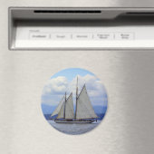 スクーナー〔占星術の〕十二宮図 マグネット (インサイチュ (食洗機))