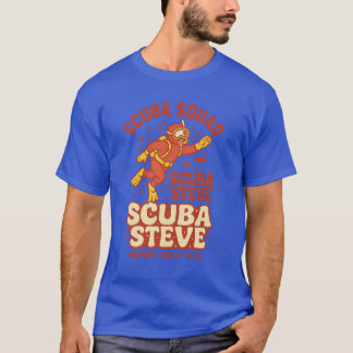 スクーバスティーブ スクーバ隊 Tシャツ