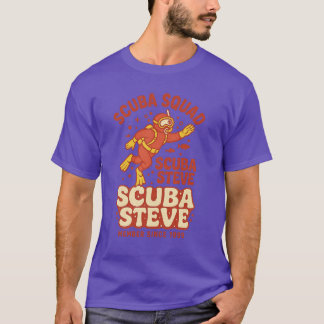 スクーバスティーブ スクーバ隊 Tシャツ