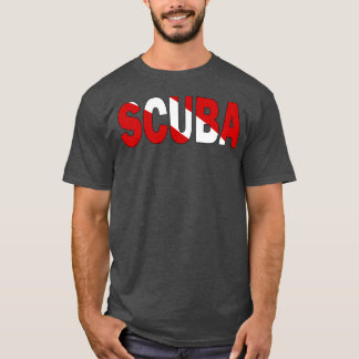 スクーバダイビング旗 Tシャツ