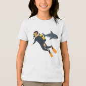 スクーバダイビング トライブレンドTシャツ (正面)