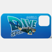 スクーバダイビング | Case-Mate iPhoneケース (裏面 (横))