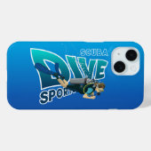 スクーバダイビング | Case-Mate iPhoneケース (裏面 (横))
