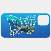 スクーバダイビング | Case-Mate iPhoneケース (裏面 (横))