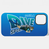 スクーバダイビング |  iPhoneケース (裏面横)