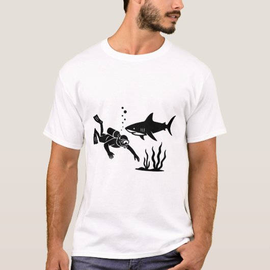スクーバダイビング Tシャツ (正面)