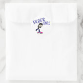 スクーバーの女 ラウンドシール (バッグ)