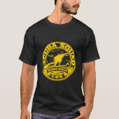 スクーバ隊のアザラシスティーブ Tシャツ (正面)