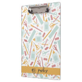 スクーパーソナライズされたルツール クリップボード (左)