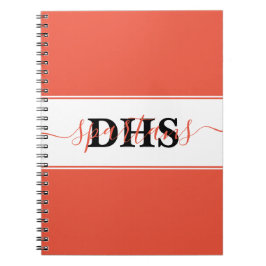 スクーパーソナライズされたル・カラーブロック・ノート ノートブック