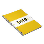 スクーパーソナライズされたル・カラーブロック・ノート ノートブック (右側)