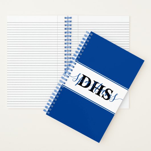 スクーパーソナライズされたル・カラーブロック・ノート ノートブック (内側)