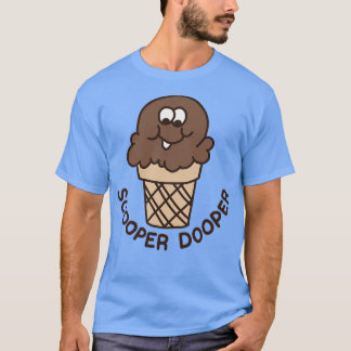 スクーパードオペプニーレトロスクラッチNスニフシール Tシャツ